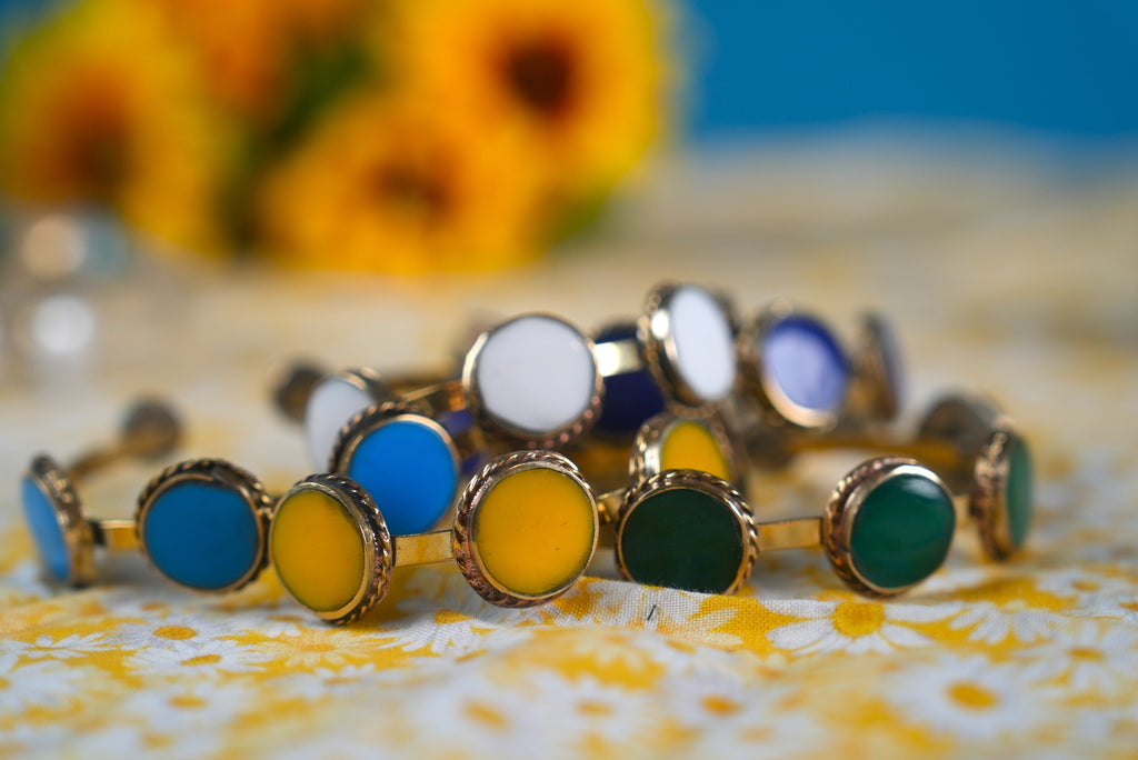 Tribal Lapis Teardrop Bracelet – Handcrafted Statement Piece