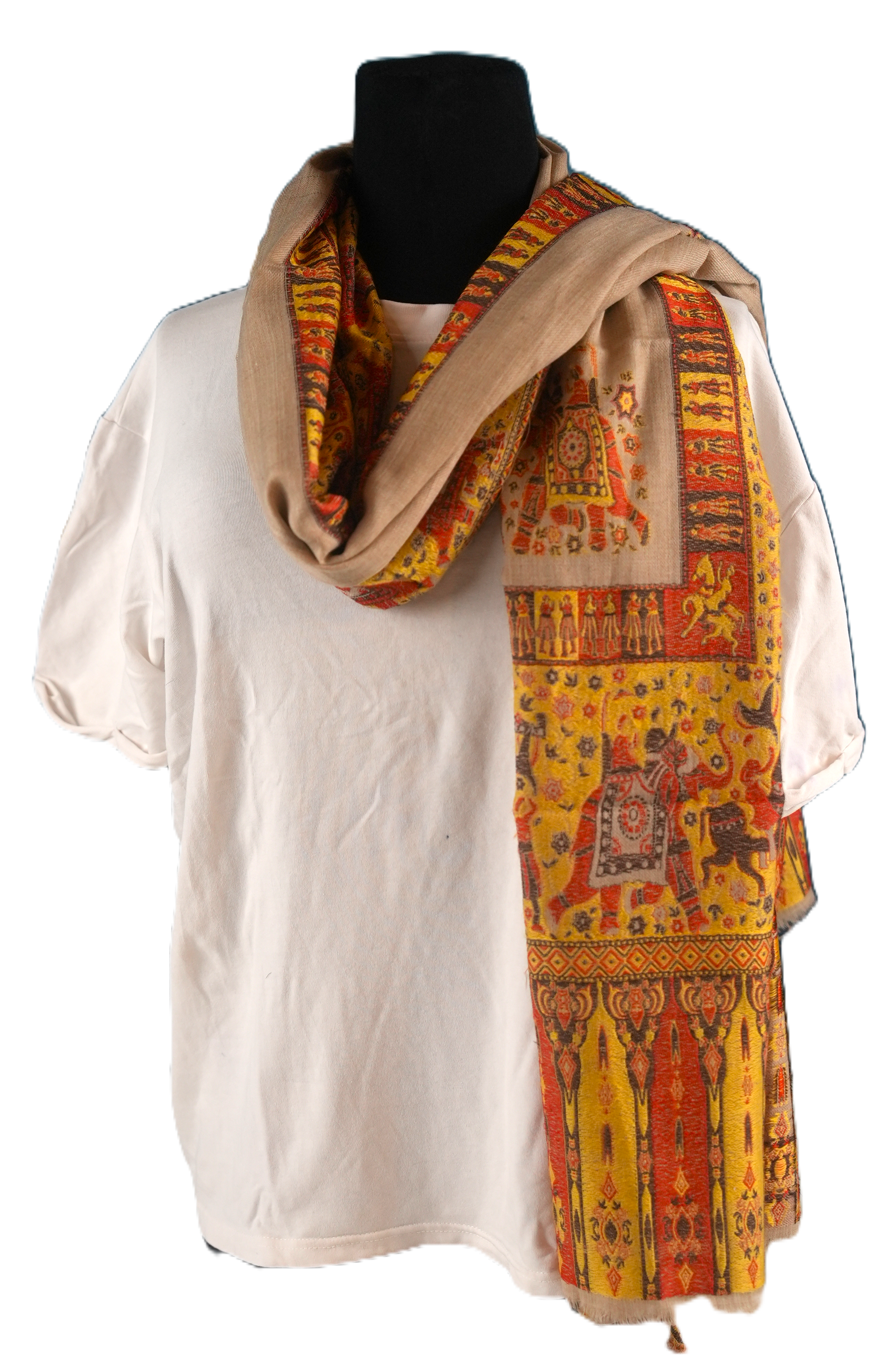 Handwoven Pashmina Wrap | Eternal Elegance