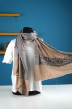 Elegant Patterned Wrap Scarf