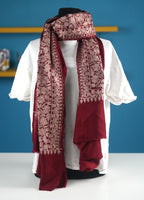 Elegant Patterned Wrap Scarf