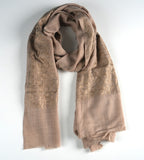Elegant Patterned Wrap Scarf